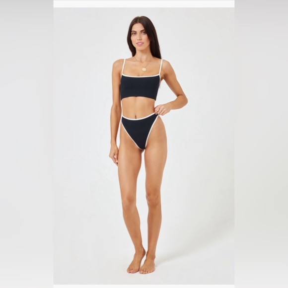 L*Space Nora Bitsy Bikini Bottom Size Medium, $99 - Picture 6 of 8